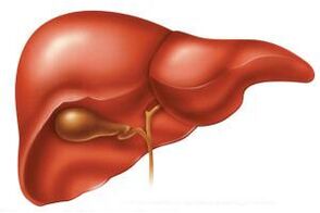 In the acute phase of helminthiasis, the liver may enlarge