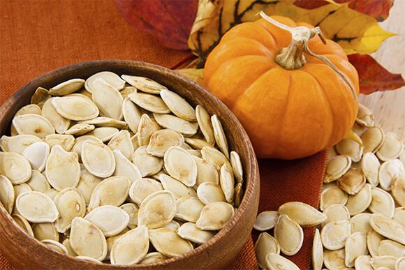 Pumpkin seeds are a safe deworming remedy for pregnant women